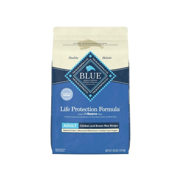 1 Blue Buffalo Life Protection Formula Natural Adult Dry Dog Food